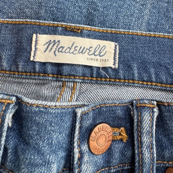 MADEWELL Flea Market Flare Jeans in Amaretto Wash NWOT - Picture 4 of 12